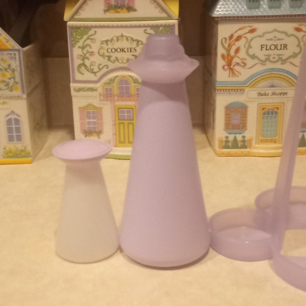 Tupperware Impressions Condiment Cruet Caddy Set- 3352A-3 - Picture 10 of 12